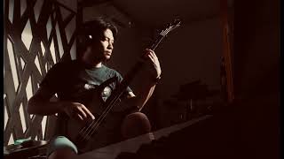 Dusk and Her Embrace Cradle of Filth Bass Cover [upl. by Llerad]