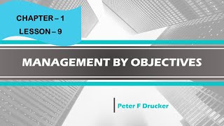 MBO Management by Objectives  Peter Drucker  Principles of Management [upl. by Doretta974]