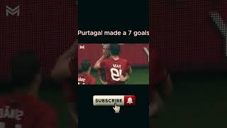 Portugal’s Stunning 7Goal Victory 🇵🇹⚽️ Epic Match Highlightsrussia bentancur gsod [upl. by Annaiel881]