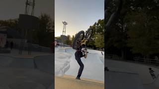 Footplant and Footjam 😛✋bmx bmxtricks skatepark bmxpark [upl. by Ruel389]