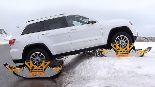 Turn Any 4x4 SUV or Light Truck into a Snowmobile in Minutes [upl. by Mieka]