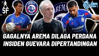 Liga 1 Indonesia 2024  Arema FC Gagal Di Laga Pertama  Insiden Guevara Di Pertandingan [upl. by Dyun]