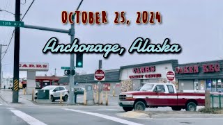 Anchorage Alaska 102524 Drive Midtown [upl. by Erna717]