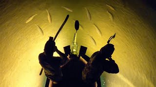 Hunting MASSIVE Fish with a BOW and ARROW BOWFISHING [upl. by Siryt]