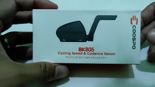 Coospo BK805 Speed and Cadence Sensor [upl. by Aihsoem]