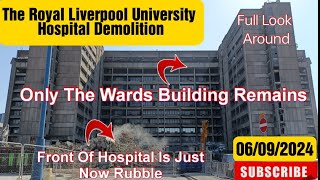 The Royal Hospital Demolition 06  09  2024 [upl. by Macomber]