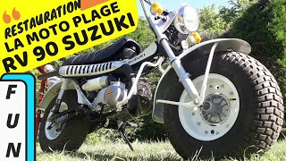 SUZUKI RV 90 VANVAN restauration [upl. by Elocal]