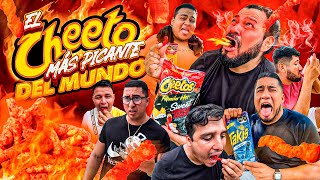 🔥Probando Los CHEETOS MAS PICANTES Del MUNDO CON EL CREW🔥Terminamos llorando [upl. by Ibrad726]