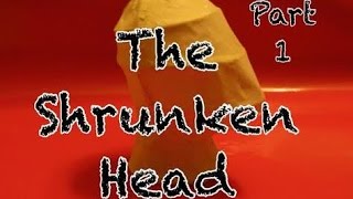 How To Make quotThe Shrunken Headquot Part 1 The Art Of Brian Adams [upl. by Enitselec]