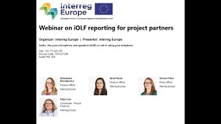 iOLF webinar [upl. by Eidnac]