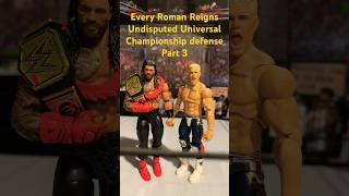 Every Roman Reigns Undisputed Universal Title Defense Part 3 [upl. by Shreeves208]