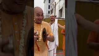 Hare Krishna Songs by Foreigner Devotees in Mayapur Iskcon temple [upl. by Grey839]