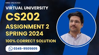 CS202 Assignment 2 solution 2024  CS202 assignment 2 solution  CS202 Assessment 2 spring 2024 [upl. by Holly]