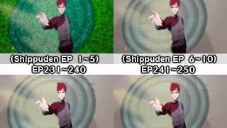 Naruto 10th Shippuden 1st OP Heros Come Back 4 versions [upl. by Yralih]