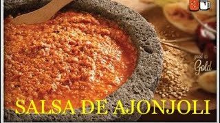 SALSA DE AJONJOLI RECETA MEXICANA [upl. by Nitnilc940]