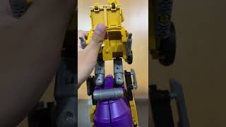 Constructioncons Mixmaster G1 transformers hasbro automobile transformersworld toys [upl. by Eetsim]