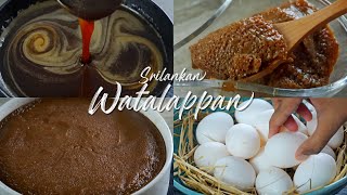 Sri Lankan Watalappan Recipe  Eid Sweets  Original Muslim Style watalappam  Ramadan Eid desserts [upl. by Ardnaid]