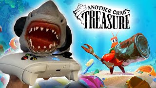 Shark Puppet plays Another Crabs Treasure [upl. by Nbi]