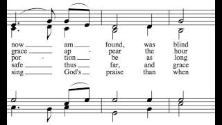 Amazing Grace  All Parts  Learn How to Sing Harmony [upl. by Kuo]