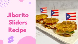 Jibarito de Puerto Rico  Plantain Sandwich Recipe jibarito puertoricanfood [upl. by Gwen955]