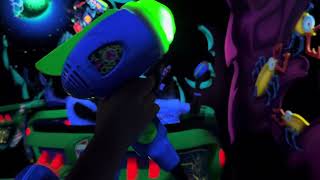 Astro Blaster  California Disneyland [upl. by Enilada88]