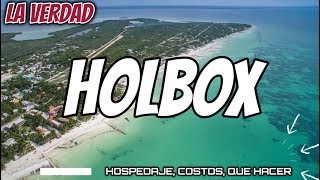 TOUR HOLBOX COSTOS QUE INCLUYE COMO LLEGAR PRECIOS  Guía Holbox 4K  Isla HOLBOX [upl. by Izawa]