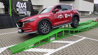 AWD 4WD System tests Stelvio Q5 X3 Discovery and CX5 [upl. by Esinereb471]