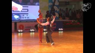 2011 WDSF World Freestyle Latin Bazev  Arndt GER [upl. by Tartaglia]