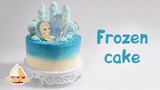 ❄️ Elsa Torte  Inspiration für Kindergeburtstag 👸 [upl. by Vardon]