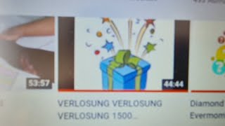 Live Ziehung der VERLOSUNG Kunterbunt 1500 [upl. by Lledniw]