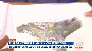 Este 15 de noviembre inicia la construcción del intercambiador en la avenida Mariana de Jesús [upl. by Aizirtap]