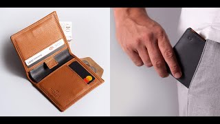 Harber London RFID Slim Leather Bifold Wallet With Coin Pouch Review  Mens Wallet Review [upl. by Aihsikal141]