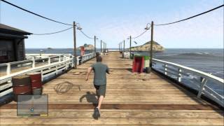 Grand Theft Auto V  Epsilon Tracts Location Guide 6 Paleto Cove Sonar Dock Jetty Pier PS3 [upl. by Aicilic]