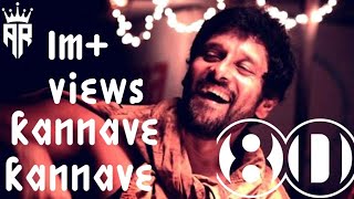 Kanave Kanave Song Karoke Version with English Lyrics  David  Anirudh Ravichander  Chiyaan Vikram [upl. by Aninay844]