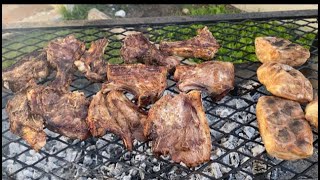 Braai amp BBQ Stories Episode 1  Braai Basics on how to build a Fire amp Braai BBQchops to perfection [upl. by Geri575]