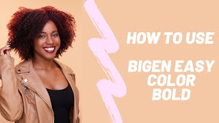 Howto Bigen Easy Color for Women BOLD [upl. by Neeham]