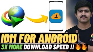 Internet Download Manager For Android  IDM For Android  Download File Using 1DM  Best Downloader [upl. by Persson862]