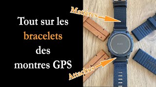 Tout sur les bracelets des montres GPS Garmin Coros Suunto Polar etc [upl. by Floria696]