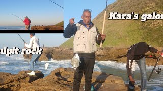 pulpit rock fishing isipingo Karasblacktails ectKaras galore [upl. by Whang]