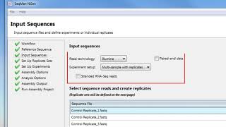 DNASTAR  RNASeq Project Set Up in SeqMan NGen [upl. by Ativla]