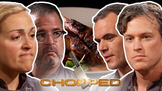 Chopped Grilling Salmon Wild Boar amp Mayo  Full Episode Recap  S7 E4  Food Network [upl. by Lucinda]