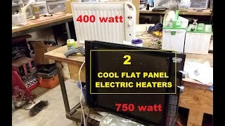 FLAT panel heaters are best for RV Camper amp Tiny Houses  My review [upl. by Elaval]