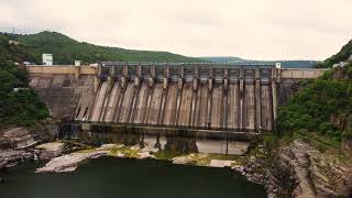 srisailam dam drone view [upl. by Yemarej]