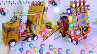 NEW Eicher Mini Box DJ Truck for Ganpati Visarjan Mini DJ Setup Sharpy Lights  StepbyStep Guide [upl. by Yelrebma839]