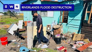 Riverlands flood destruction leaves residents in low spirits [upl. by Aiek]