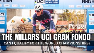 CRASHES Insane Descents amp A Phenomenal Route Riding The Millars UCI Gran Fondo World Series 2024 [upl. by Sarad989]