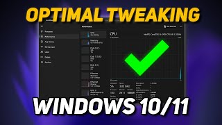 Change These SETTINGS to OPTIMIZE Windows 1011 for GAMING amp Performance  2023 [upl. by Ahsatal]