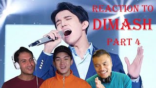 Dimash the best reaction of bloggers Part 4 [upl. by Reivaxe]