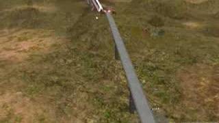 Trainz 2006 maglev crash [upl. by Braca]