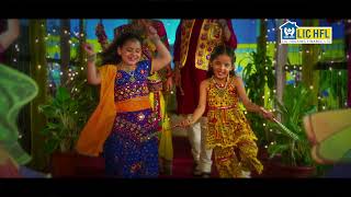 Navratri Joy with LIC HFL  Dancing Toward New Beginnings amp Prosperity [upl. by Levitt]